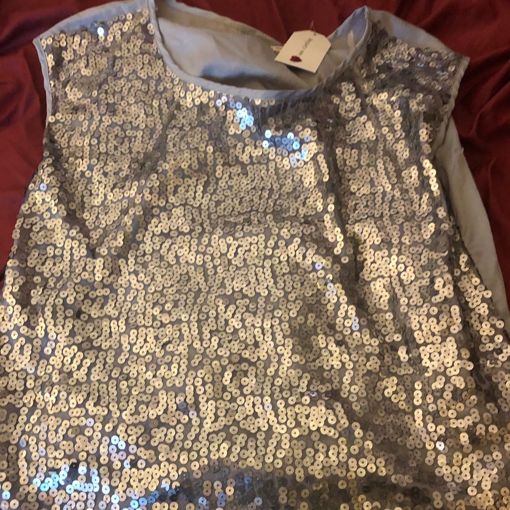 Silver shirt size medium